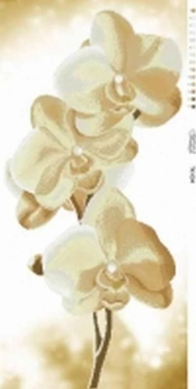 Лот: 5167607. Фото: 1. Орхидея золотистая. Заготовка... Вышивание