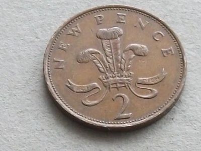 Лот: 19945121. Фото: 1. Монета 2 пенс два Великобритания... Великобритания и острова