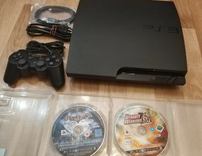 Лот: 12593184. Фото: 1. Sony Playstation 3 Slim (ps3... Игровые приставки, консоли