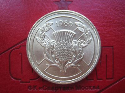 Лот: 3491548. Фото: 1. Англия 2 фунта 1986 Игры Comm... Великобритания и острова