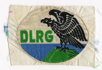 Лот: 11226356. Фото: 1. Шитый знак DLRG (3-й рейх). Другое (значки, медали, жетоны)
