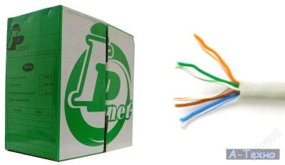 Лот: 1363577. Фото: 1. Кабель IP net Lite UTP level 5Е... Шлейфы, кабели, переходники