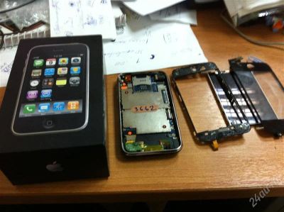 Лот: 2267109. Фото: 1. Продам Iphone 3G 8Gb, черный... Смартфоны