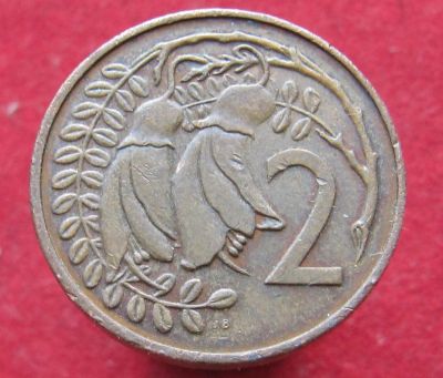 Лот: 12956437. Фото: 1. Новая Зеландия 2 цента, 1982г. Остальные страны