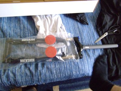 Лот: 4445103. Фото: 1. Вилка Rock Shox XC30TK Coil 100... Запчасти