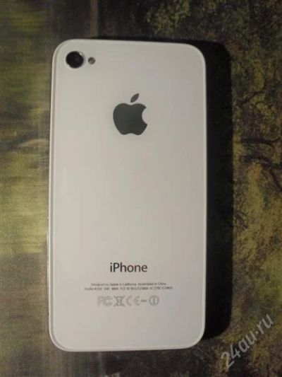Лот: 1639428. Фото: 1. Продам Iphone 4 16Gb рст(белый... Смартфоны