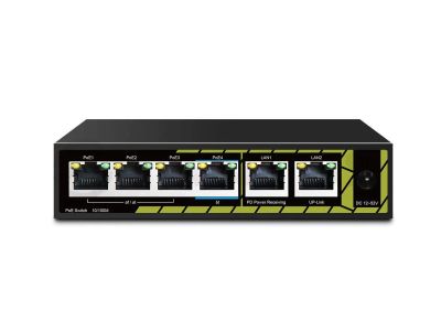 Лот: 25361106. Фото: 1. Коммутатор TSn-4FP6F2P POE 6 портовый. Видеонаблюдение