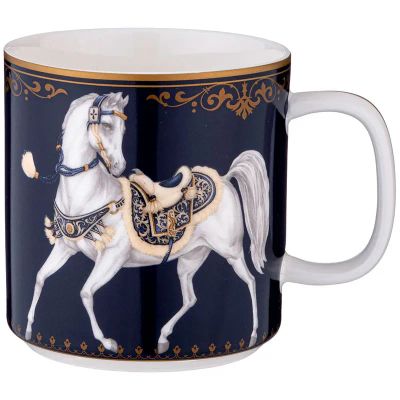 Лот: 25301745. Фото: 1. Кружка Lefard Horse Club 400мл... Кружки, стаканы, бокалы