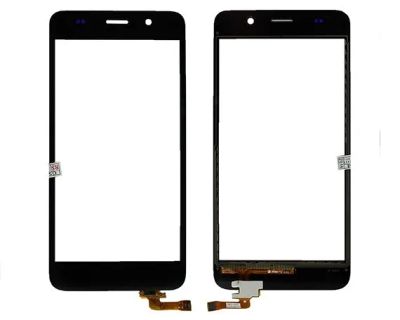 Лот: 20888891. Фото: 1. Тачскрин Huawei Honor 4A черный. Дисплеи, дисплейные модули, тачскрины