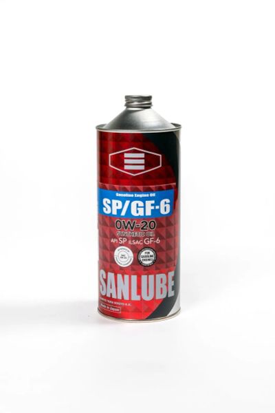 Лот: 21075403. Фото: 1. Sanlube SP/GF-6 0w20, 1л Япония. Масла, жидкости