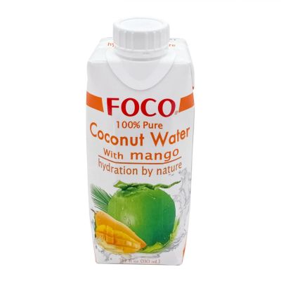 Лот: 22073573. Фото: 1. Кокосовая вода с манго (coconut... Чай, кофе, какао