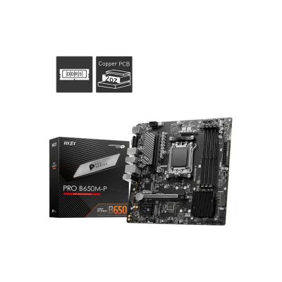 Лот: 24946676. Фото: 1. Мат.плата SocAM5 AMD B650 MSI... Материнские платы
