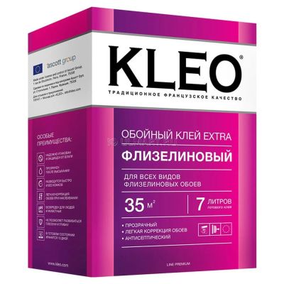 Лот: 9381753. Фото: 1. Клей для флизелиновых обоев Kleo... Клеи, герметики, пена монтажная, клейкие ленты