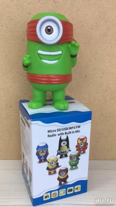 Лот: 9289780. Фото: 1. Колонка Bluetooth micro/aux/usb... Портативные, беспроводные колонки