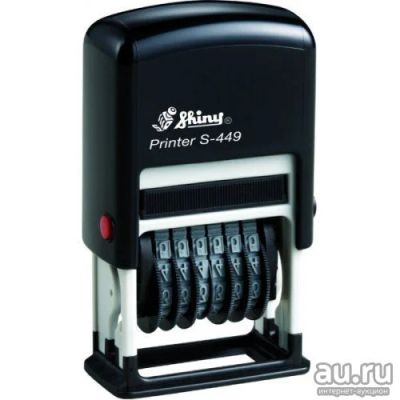 Лот: 739981. Фото: 1. SHINY S-449 - нумератор (h 4 мм... Печати, штампы, оснастки