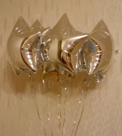 Лот: 11104082. Фото: 1. Фольгированная звезда 18"(45 см... Воздушные шары