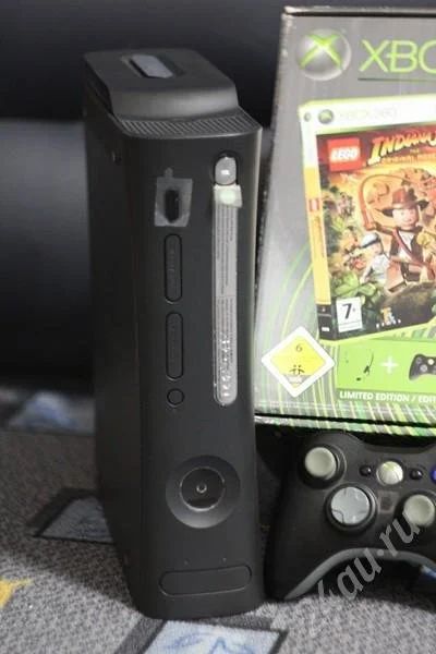 Лот: 716163. Фото: 1. X-BOX 360 Elite + 2 джостика... Игровые приставки, консоли