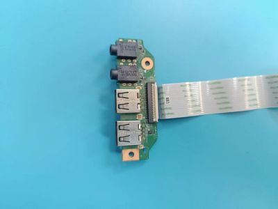 Лот: 23538539. Фото: 1. Б/У плата с разъемами USB, Audio... Платы расширения, контроллеры, доп. порты