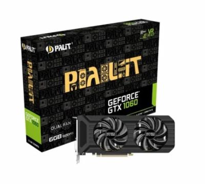 Лот: 10853540. Фото: 1. Видеокарта Palit GTX 1060 Dual... Видеокарты