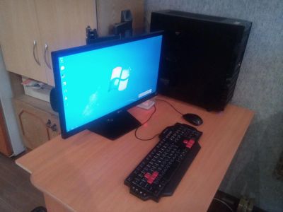 Лот: 9730965. Фото: 1. Системный блок с монитором 24". Компьютеры в сборе
