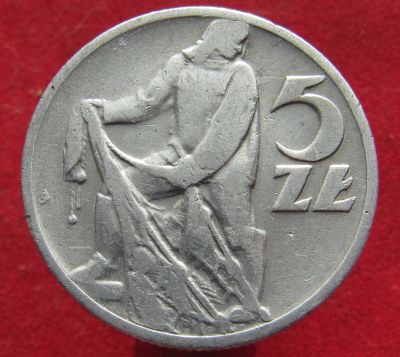 Лот: 15045648. Фото: 1. Польша 5 злотых, 1959г. Остальные страны