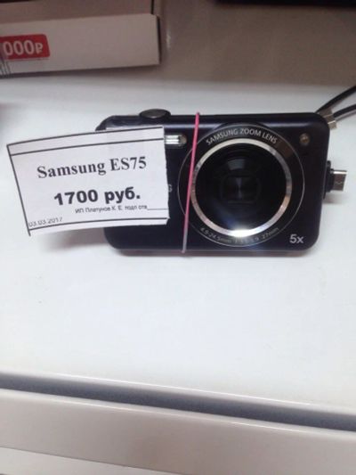 Лот: 9368004. Фото: 1. Фотоаппарат Samsung ES75. Цифровые компактные