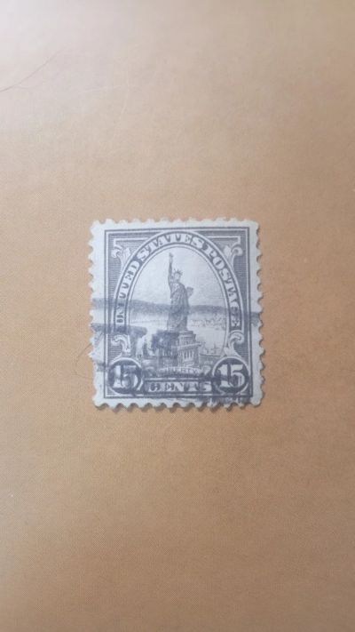 Лот: 24893793. Фото: 1. марка сша статуя свободы 1922-26гг. Марки