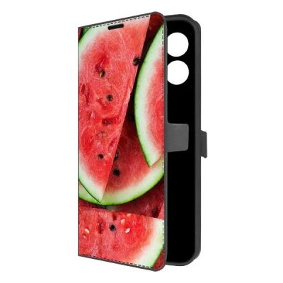 Лот: 25543097. Фото: 1. Чехол Krutoff Eco Book "Арбуз... Чехлы, бамперы
