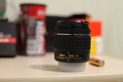 Лот: 12997043. Фото: 1. Nikon AF-P 18-55/3.5-5.6G VR. Объективы