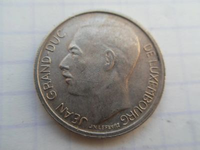 Лот: 9497072. Фото: 1. Люксембург 1 франк 1968. Европа