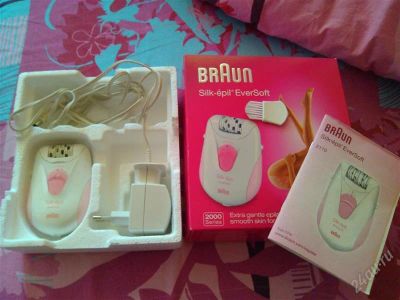 Лот: 2749948. Фото: 1. Эпилятор Braun silk-epil. Укладка и стрижка волос, бритьё, эпиляция