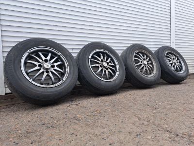 Лот: 25261224. Фото: 1. Комплект Литых дисков GTR Style... Шины на дисках