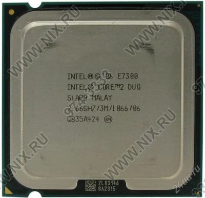 Лот: 1126749. Фото: 1. Процессор Intel Core 2 Duo E7300... Процессоры