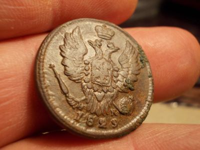 Лот: 15583578. Фото: 1. Неплохая копейка 1829 года, ЕМ-ИК... Россия до 1917 года