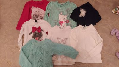 Лот: 15666831. Фото: 1. Пакет вещей на девочку 2-3 лет. Платья, сарафаны