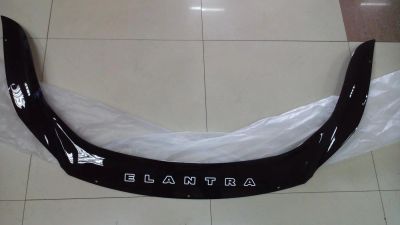 Лот: 5791650. Фото: 1. Дефлектор капота мухобойка Hyundai... Детали тюнинга