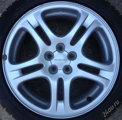 Лот: 2958250. Фото: 1. R17 5/100 Subaru Оригинал. Диски