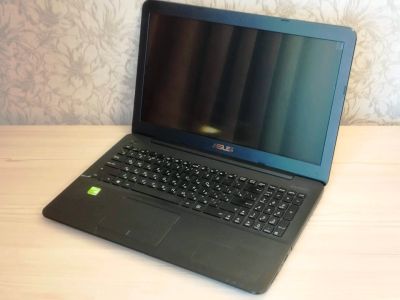Лот: 25581142. Фото: 1. Б/у корпус ноутбука ASUS X554L... Запчасти для ноутбуков
