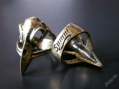 Лот: 1995436. Фото: 1. Кольцо "Ворон". Кольца, перстни
