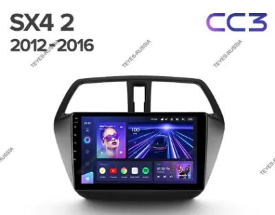 Лот: 20760478. Фото: 1. Магнитола Teyes CC3 Suzuki SX-4... Автомагнитолы