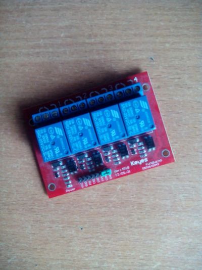 Лот: 6095818. Фото: 1. Модуль 4 реле для Arduino. Микроконтроллеры