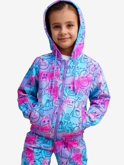 Лот: 25356784. Фото: 1. Толстовка Playtoday для девочки... Легкие куртки, толстовки