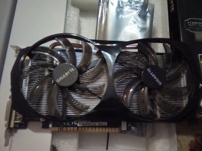 Лот: 12288920. Фото: 1. Gigabyte GTX 550 Ti WindForce... Видеокарты