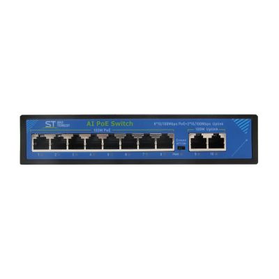 Лот: 24639605. Фото: 1. Коммутатор ST-S85POE (2M/120W... Коммутаторы