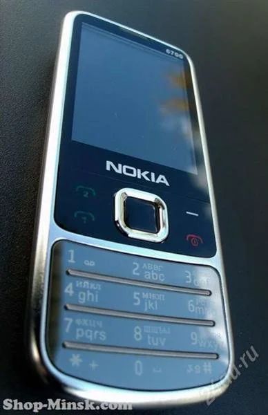 Лот: 964967. Фото: 1. Nokia 6700 silver 2sim+FM копия... Кнопочные мобильные телефоны