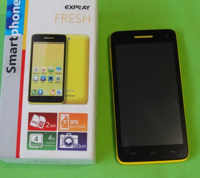 Лот: 12656537. Фото: 1. Explay Fresh. Смартфоны