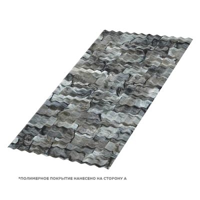 Лот: 24025346. Фото: 1. Профлист МЕТАЛЛ ПРОФИЛЬ МП-18x1100-A... Металлопрокат