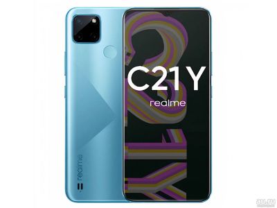 Лот: 18574089. Фото: 1. Realme C21Y 4/64GB NFC + гарантия... Смартфоны