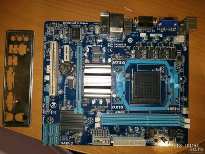 Лот: 14064156. Фото: 1. Материнская плата Gigabyte GA-78LMT-S2P. Материнские платы
