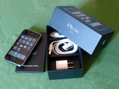 Лот: 1018279. Фото: 1. Оригинальный Apple iPhone 3g 8gb... Смартфоны